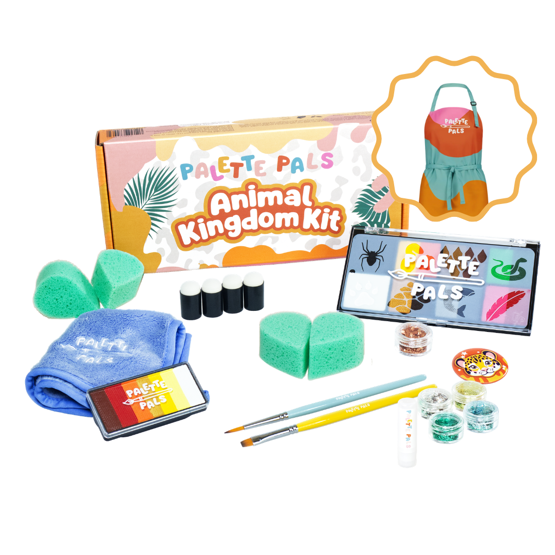 The Creative Starter Face Paint Gift Bundle - Animal Kingdom
