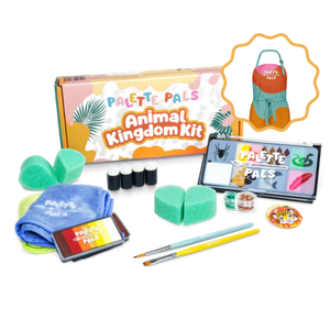 The Animal Kingdom Face Paint Kit & Apron