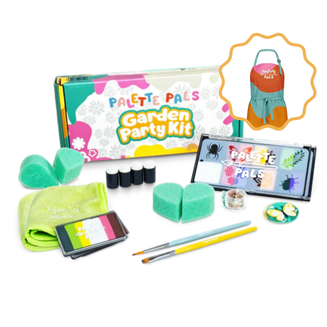 The Garden Party Face Paint Kit & Apron