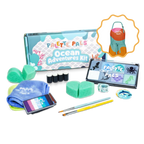 The Oceans Adventure Face Paint Kit & Apron
