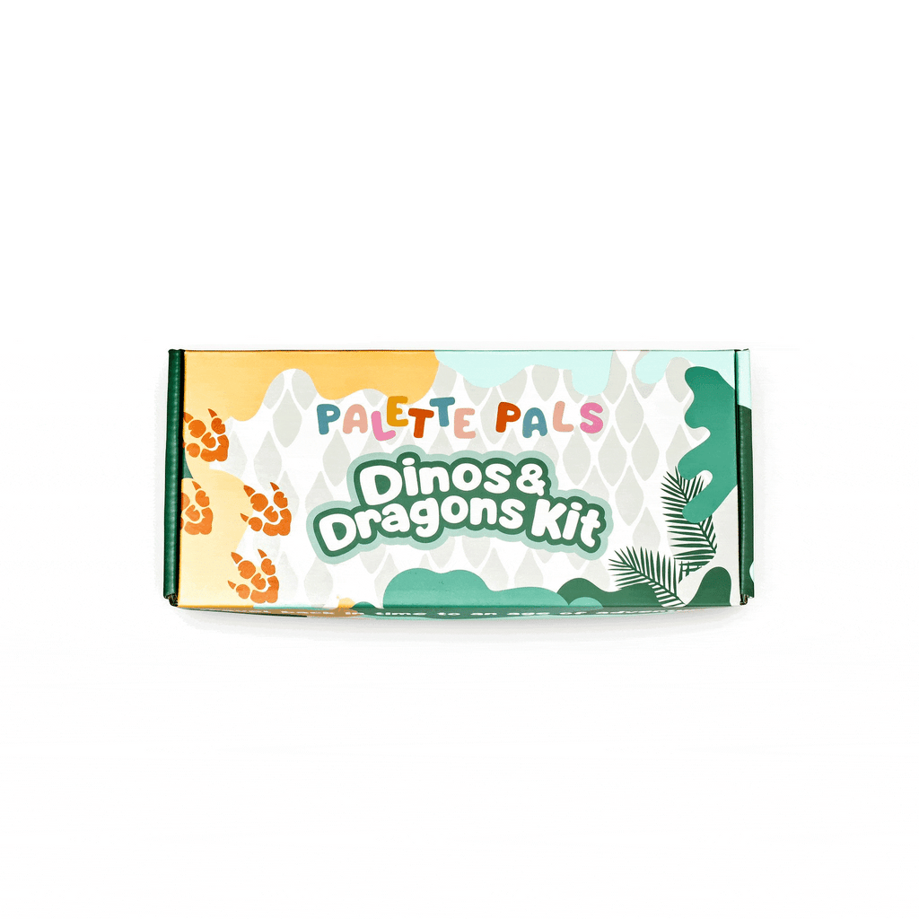The Dino & Dragon Face Paint Kit & Apron
