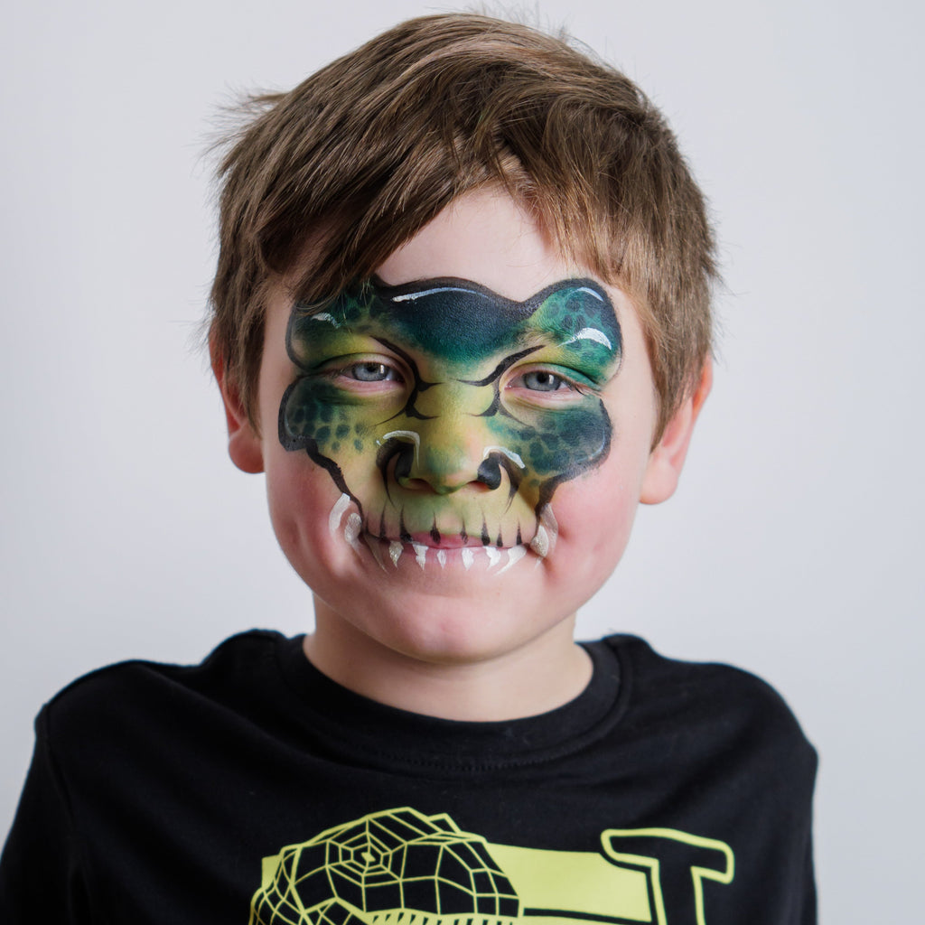 The Dino & Dragon Face Paint Kit & Apron