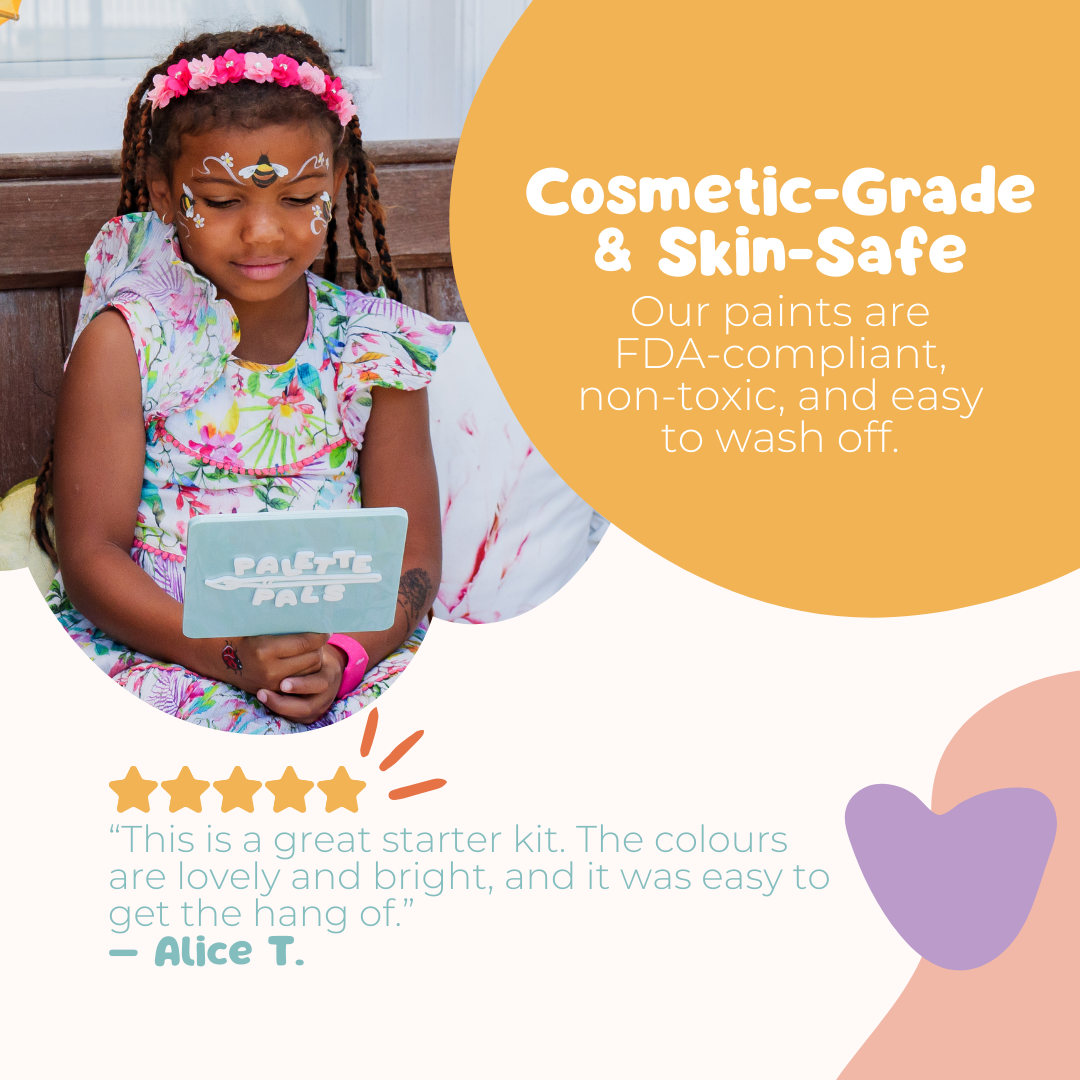 The Garden Party Face Paint Kit