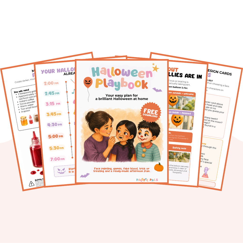 The Halloween Kids Face Paint Kit