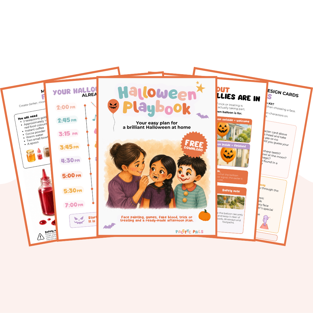 The Halloween Kids Face Paint Kit